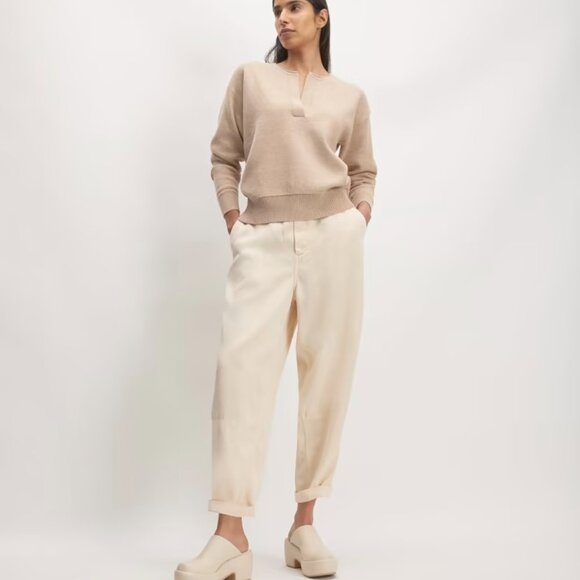 NWT Everlane Cotton-Merino Vintage Henley - Picture 6 of 11